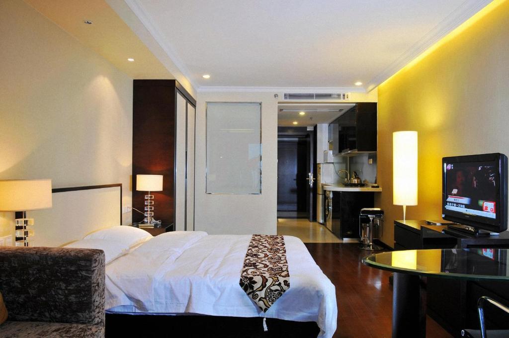 Guangzhou Meiyijia Hotel Apartment الغرفة الصورة